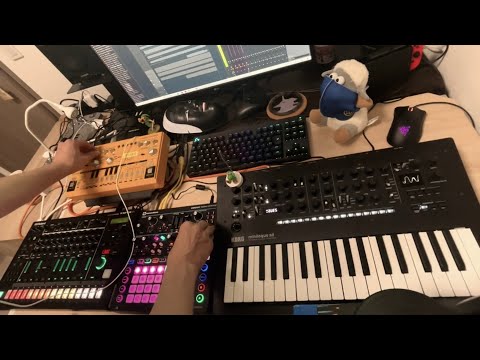 Ancient Capital - dawless techno live jam - TR-8S, minilogue xd, circuit mono station, TD-3