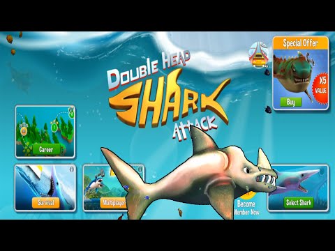 Double Head Shark Attack - RHINO SHARK 2020 - NEW SHARK