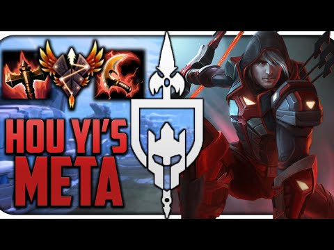 HOU YI LOVES THE NEW TRANCENDENCE META FOR ADC! - Smite Ranked