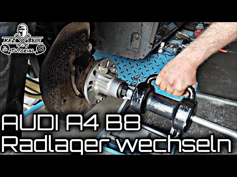 AUDI A4 A5 B8 8K 8T | Radlager Vorderachse wechseln | Anleitung | Drehmomentwerte | wheel bearing