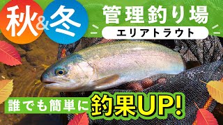 【11月釣り】ニジマスをもっと簡単に釣果UP！新お助けアイテムで広がる楽しさ！水野浩聡/石川文菜