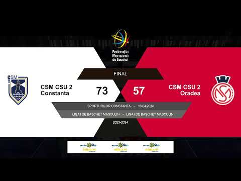 L1BM 2023-2024: CSM CSU 2 Constanța - CSM CSU 2 Oradea