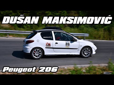 Dusan Maksimovic - Autosprint Vlasenica 2025 - Peugeot 206
