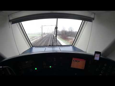 Real Train Driver's View SLT Hoorn - Purmerend Weidevenne 2016