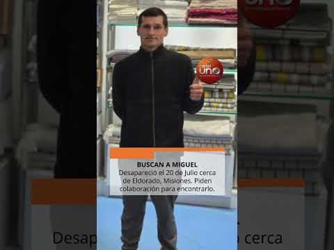 Buscan a Miguel Ángel Lázaro  #canalunoolavarria #canalunook #olavarria