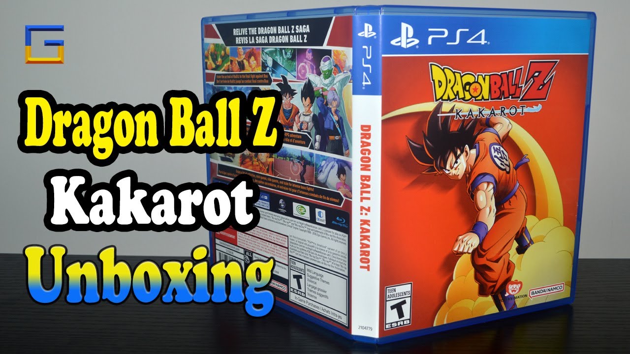 Dragon Ball Z: Kakarot PS4 Unboxing | Why the PS4 Version Beats PS5