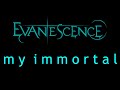 Evanescence-My Immortal Lyrics (Origin) 