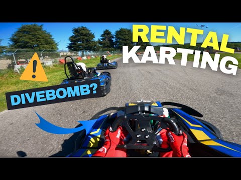 FLYING Through the Traffic in Rozzano - Best lap 47.251 (270cc rental kart)