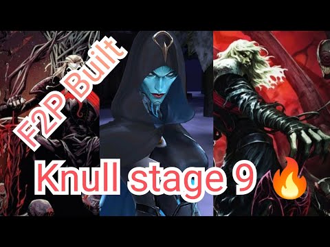 Supergiant smashes Knull🔥 Knull Stage 9 speed run| Marvel Future Fight ❤️