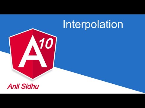 Angular Tutorial 10 Interpolation