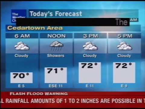 WeatherStar XL Emulator - EAS and Flash Flood Warning - 8/3/2025 - 12:19am