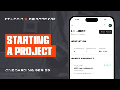 Onboarding #2 | Starting a Project