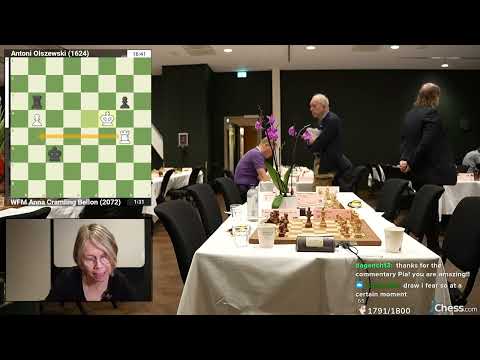 Pia Cramling: Talks About German Chess! ♟️