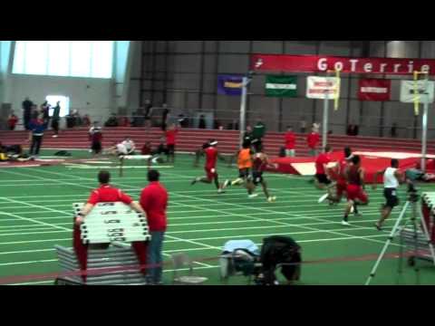 Jan 29/11 - Terrier Invite - Men 60m Prelims (Duran Ward)
