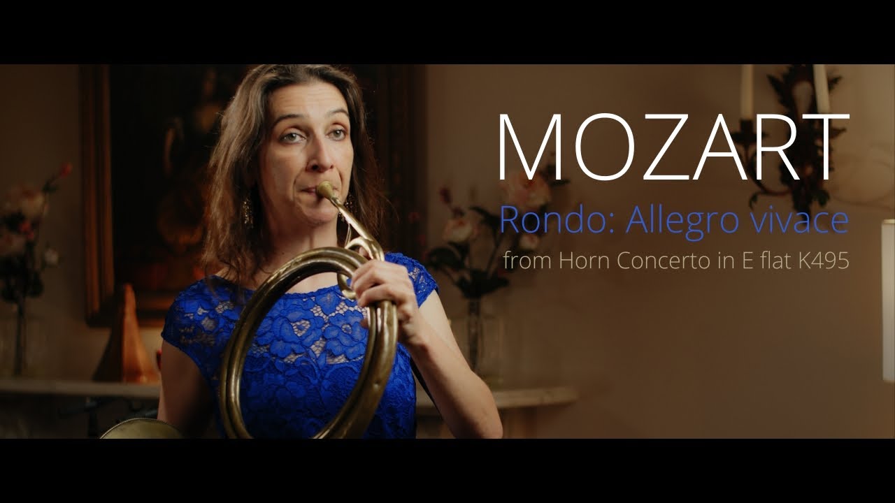 Mozart: Rondo from horn concerto 4