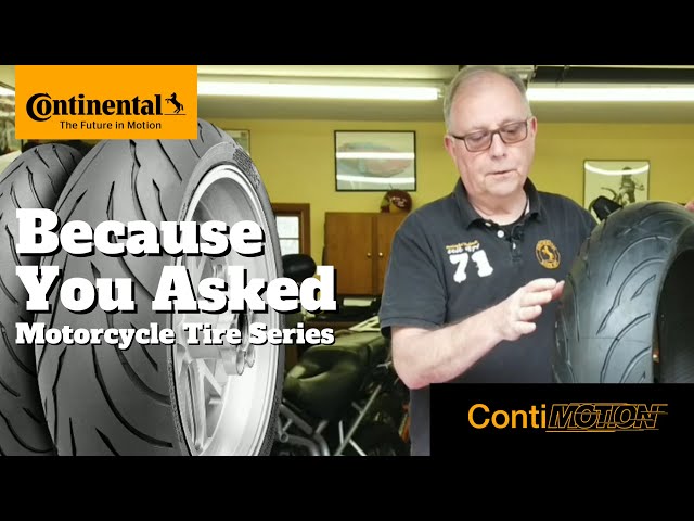 Continental Tire ContiMotion Sport Touring Radial Tire Rear R (Radial Ply Belted) 73 3