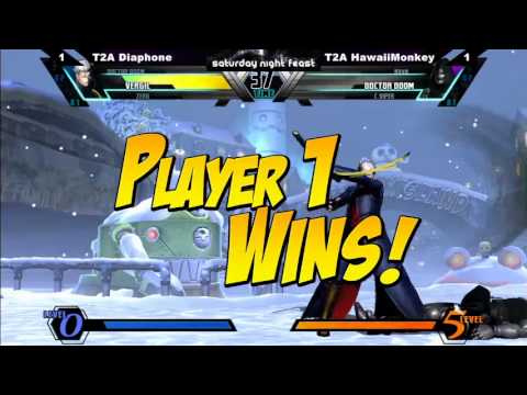 SNF2 T2A Diaphone vs T2A HawaiiMonkey UMvC3 06/01/13