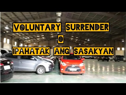 part 2 Voluntary surrender of vehicle Buhay repossessor carloan / IPAHATAK REPO ANG SASAKYAN