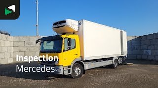 Mercedes-Benz Atego 1324 4X2 13tonner Thermo King T-1200R Manual 1500kg Ladebo refrigerated truck | Image 4 - Autoline