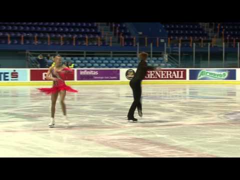 10 O. JAKUSHINA / A. GRISHINS (LAT) - ISU JGP Croatia Cup 2012 Junior Ice Dance Short Dance