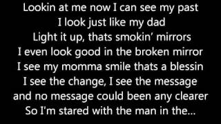 Mirror (Clean) Lyrics on screen-Lil Wayne ft Bruno Mars