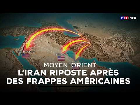 L'Iran riposte après des frappes américaines ｜TF1 INFO