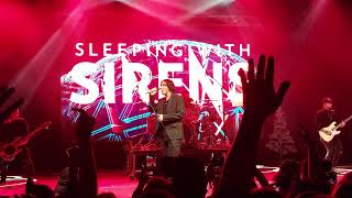 Sleeping With Sirens - Let&#39;s Cheers To This ( First Live Performance At Unsilent Night 12/19/21 )