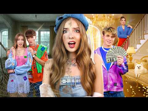 Trabalho Para Uma Família Rica Para Salvar Minha Mãe! Babá Pobre vs Crianças Ricas