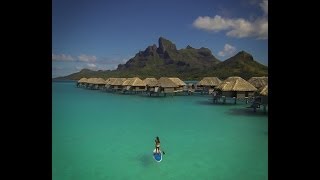 Floating Over Bora Bora