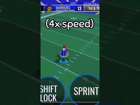 LOOK AT THIS FUNNY GLITCH IN ULTIMATE FOOTBALL! #shorts #ultimatefootball