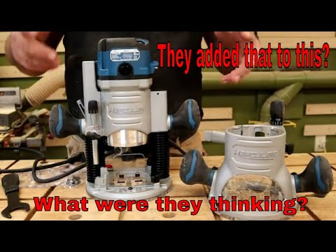 Hercules Router Review from Harbor Freight 57368