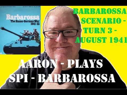 SPI BARBAROSSA - 1971 Ed - August 1941 Turn