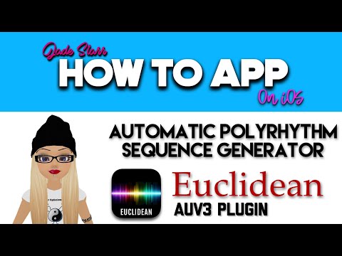 Automatic PolyRhythm Sequence Generator with Euclidean on iOS - How To App on iOS! - EP 502 S8