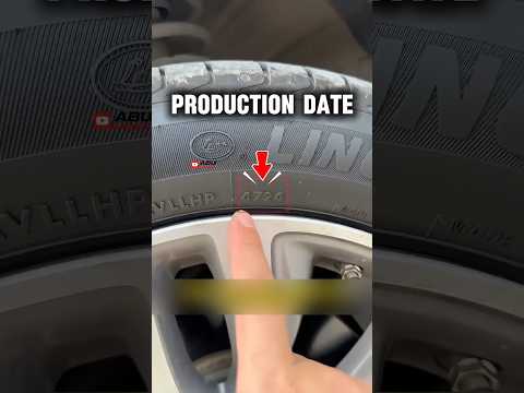 How Old Are Your Tires? Check NOW 🤯😱🚗 #automobile #otomotif #tyre