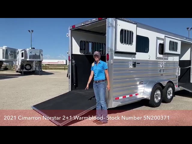 Preview image of 2021 Cimarron Norstar 2+1 Warmblood Gooseneck youtube video