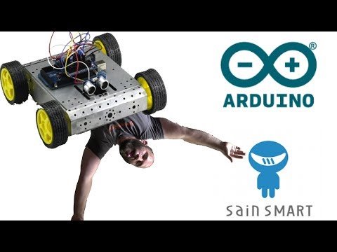 SainSmart Arduino Mega四驅車套件開箱介紹 (SainSmart Arduino Mega 4WD Car Kit Unboxing)