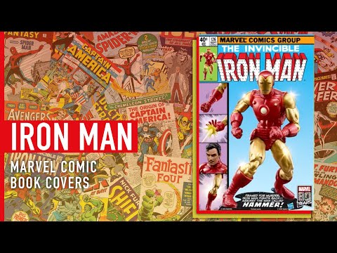 Hasbro Pulse | Marvel Comic Book Covers | Marvel Legends: Iron Man