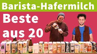 Die BESTE Barista-Hafermilch - der große Vergleich