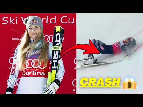 Lindsey Vonn injury Update | Lindsey Vonn suffers injury one week before Olympics