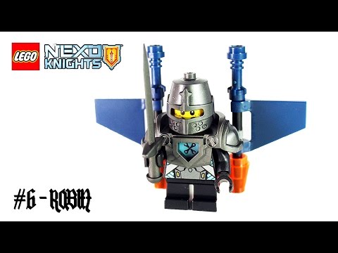 LEGO® Nexo Knights™ Magazine Building Timelapse #6 - Robin