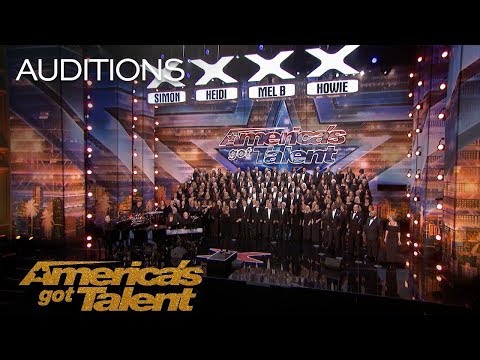 Angel City Chorale Massive Choir Makes It Rain With 'Africa'   America's Got Talent 2018