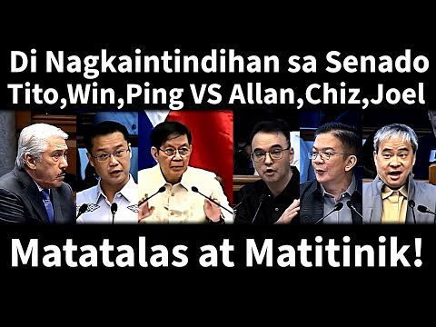 Debate ng Magagaling na Senador Nasaksihan. Daang Bilyon Halaga na Amendments Kinilatis Ulit.