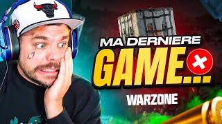 C'était MA DERNIÈRE ...