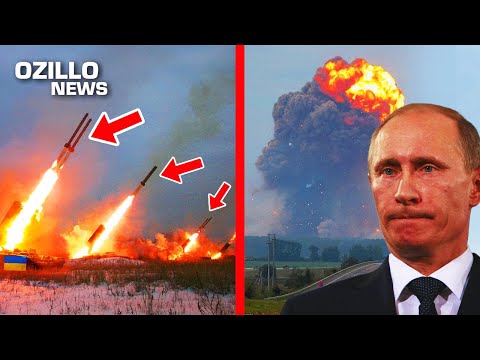 L'attaque de missile DÉVASTATANTE de l'Ukraine ! Équipement épique dans une base russe détruit !