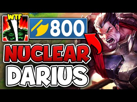 When Darius hits 800 AD you're entire team gets ONE SHOT (WHAC-A-MOLE DARIUS)
