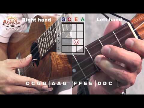 PukanaLa Channel - Lesson 10 Twinkle Twinkle Little Star by Bruce Shimabukuro