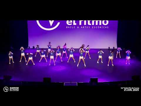 Baile Moderno, Siente el Ritmo, profesora Marina Ruíz, festival de fin de curso 2025