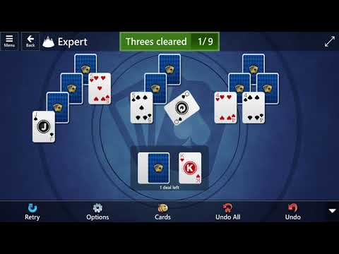 Microsoft Solitaire Collection: TriPeaks - Expert - October 22, 2021