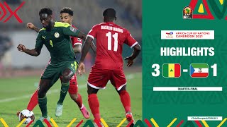 CAN Cameroun 2021 | Quarts de finale : Sénégal 3-1 Guinée équatoriale