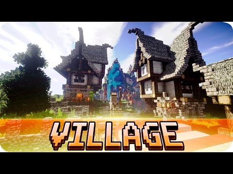Minecraft - Beautiful Medieval Village - Map w/...